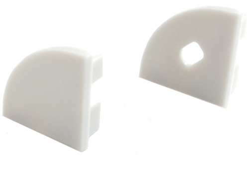 Alu Profile Corner End Cap - 2pcs in a set