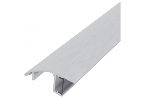 Alu Profile Sidewall for hidden lighting with Clear cover 1m