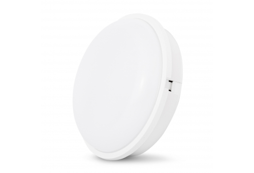 (Triton-R) Bulkhead Lamp Round IP65 20W NW White 100lm/W