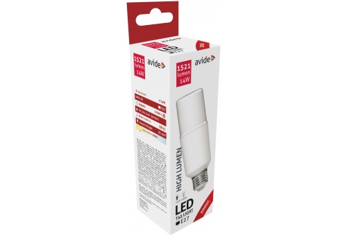 LED Bright Stick Bulb T45 14W E27 WW