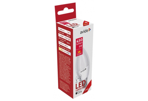 LED Candle 6W E14 EW