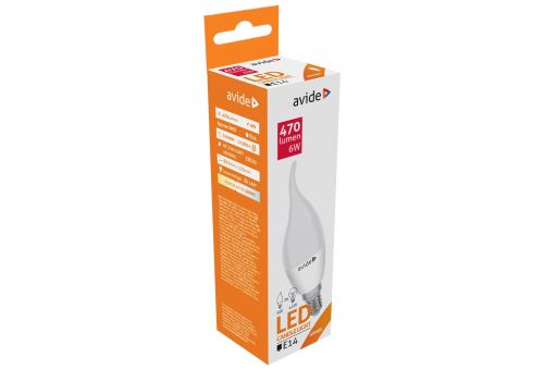 LED Candle Flame 6W E14 NW