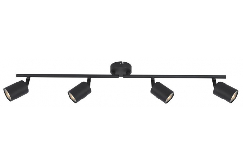 Ceiling lamp 4xGU10 Debra Black