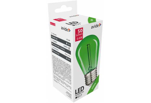 Decor LED Filament bulb  E27 Green