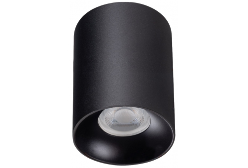 GU10 Spot Light Round Black