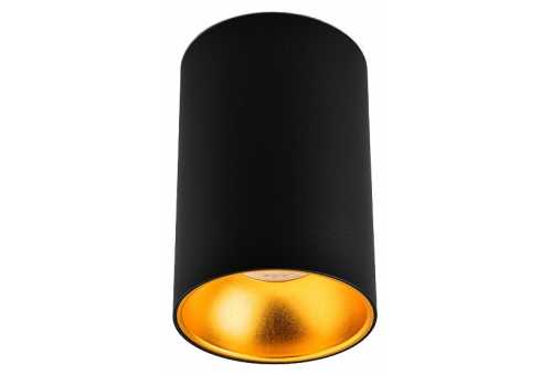 GU10 Spot Light Round Black-Gold