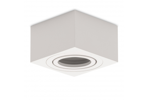 A50LM Luminaire Square White Tiltable