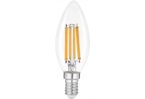 LED Filament Candle 6W E14 360° WW High Lumen