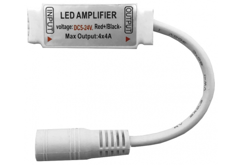 LED Strip 12V 192W RGB+W Mini Amplifier