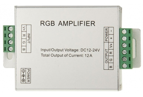 LED Strip 12V 144W RGB Amplifier