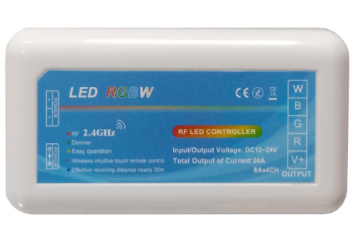 LED Strip 12V 288W RGB+W Zone Controller