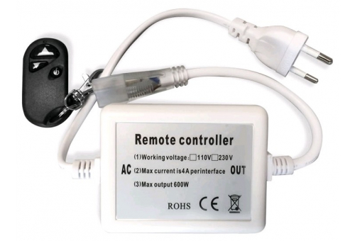 220V 600W Dimmer SMD RF Remote and Controller