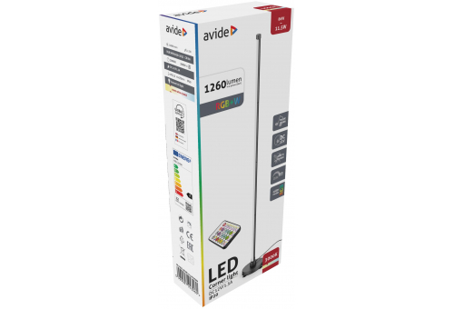 LED Corner Light digital RGB + W with music sensor