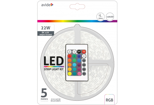 LED Strip Blister 12V 7.2W SMD5050 RGB