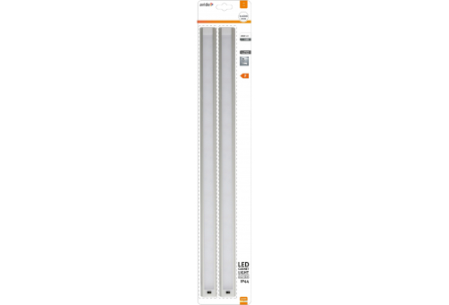 LED Strip Cabinet Light 9W SMD2835 4000K IP44 2X60cm  + Sensor