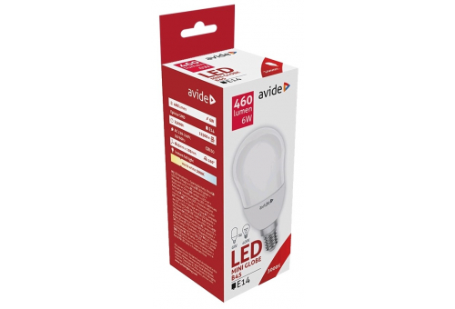 LED Globe Mini B45 6W E14 WW