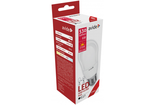 LED Globe Mini B45 6W E27 EW