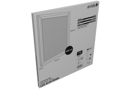 LED Panel 60x60cm 36W CW 120lm/W UGR+IP44 Industrial Range