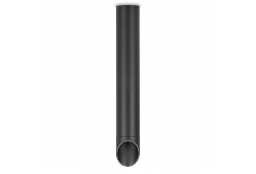 GU10 Spot Light Round Black 350mm