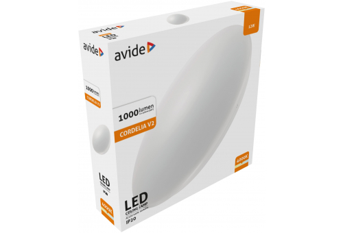 Avide LED Mennyezeti Lámpa Cordelia V2 12W 280*65mm NW 4000K