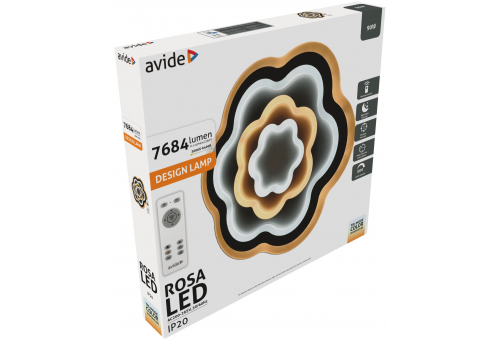 Design Oyster Rosa 90W(45+45) with RF remote
