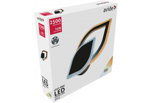 Avide Wall Design Oyster Levy mini 3 Switch 24W