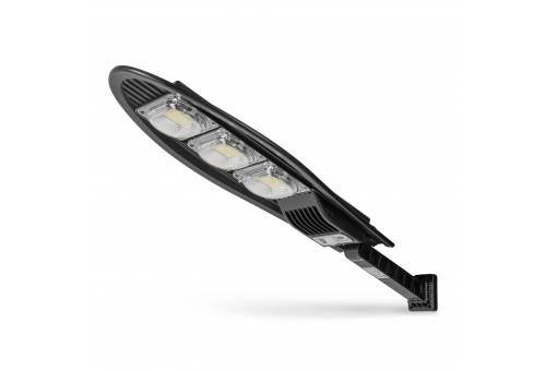 LED Solar Street Lamp with Remote Controller, Motion Sensor and automated Dimming Function, 800lm